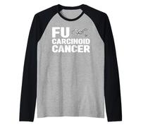 Camicia Contro Il Cancro al carcinoide Fu - Consapevolezza del Cancro al carcinoide Fu Maglia con Maniche Raglan