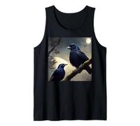 Camicia Corvo Merlo Corvo Uccello Ornitologia Canotta