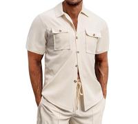 Camicia Cotone Uomo Cappotto Taglie Forti Maglia Manica Lunga Maglia Uomo Fitness Camicia Uomo Glitterata Tuta per Sudare Uomo T Shirt Uomo Collo Largo T Shirt Uomo Blauer Camicie Uomo Long
