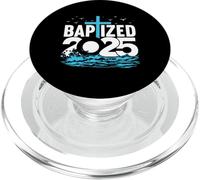 Camicia Cristiana Battezzata 2025 Gruppo Chiesa Battesimo Acqua PopSockets PopGrip per MagSafe