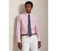 Camicia Custom Fit in popeline stretch Rosa XL Tinta unita