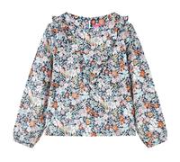 Camicia da Bambina a Maniche Lunghe Blu Scuro 104