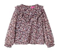 vidaXL Camicia da Bambina a Maniche Lunghe Rosa Scuro 116