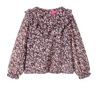vidaXL Camicia da Bambina a Maniche Lunghe Rosa Scuro 116