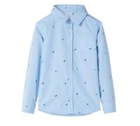 vidaXL Camicia da Bambino Azzurra 92