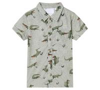 Camicia da Bambino Cachi Chiaro Mélange 128