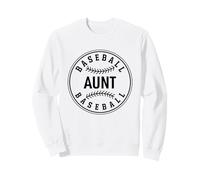 Camicia da Baseball per la Zia e Gli Amanti dello Sport Felpa