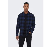 Camicia da boscaiolo ONLY & SONS Camicia flanella a quadri Manica lunga Camicia