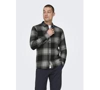 Camicia da boscaiolo ONLY & SONS Camicia flanella a quadri Manica lunga Camicia