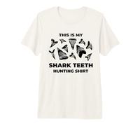 Camicia da Caccia This Is My Shark Teeth Fossil Treasure Hunter Maglietta Premium