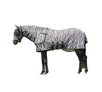 Camicia da cavallo QHP zebra Blanc 130 cm (lunghezza totale: 175 cm)