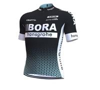 Camicia da Ciclismo da Uomo a Maniche Corte con 3 Tasche Posteriori, Traspirante e con Schermo Solare, ad Asciugatura Rapida,