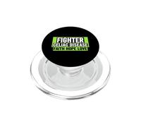 Camicia da combattimento celiachia - Consapevolezza della celiachia PopSockets PopGrip per MagSafe