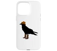 Camicia da cowboy, corvo, uccellino, ornitologia, novità Custodia per iPhone 15 Pro Max