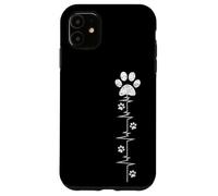 Camicia da cuore con la zampa per cani da fuoco femminile da Custodia per iPhone 11