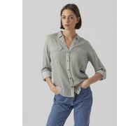 Camicia da donna a maniche lunghe Vero Moda Bumpy New Wvn Vert L