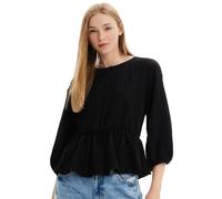 Camicia da donna Desigual nera con motivo basco M