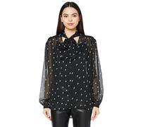 Camicia da donna Diesel Rose nera a fantasia ariosa S