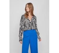 Camicia da donna VILA a maniche lunghe Camicetta Camicia Business Top scollo a V