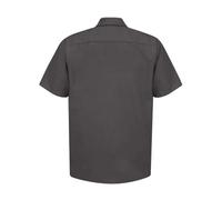 Camicia da lavoro a maniche corte Red Kap Industrial - Carbone M
