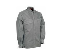 Camicia da lavoro a maniche lunghe Bahia colore grigio - Cofra - Taglie EU: L