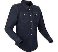 Camicia da moto Segura Luthor Bleu M