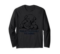 Camicia Da Notte Cane e gatto Pigiama Dormire Maglia a Manica