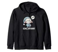 Camicia da Notte con pecorelle Simpatiche - Pigiama per Il Felpa con Cappuccio