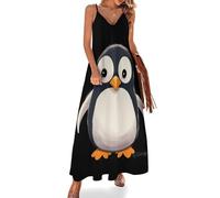 Camicia da Notte con Simpatici Animali per Donna, Morbida Camicia da Notte Lunga Senza Maniche, Abito da casa Maxi con Scollo a V, Taglie dalla S alla 5XL