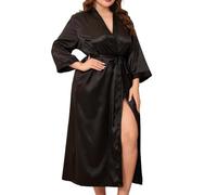 Camicia da Notte da Donna -Una Camicia da Notte Lunga E Sexy da Ragazza Paffuta E dalle Dimensioni di Un Piatto, Casual E alla Moda, Ampia E Ampia.