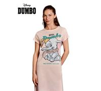 Camicia da notte donna a manica corta in jersey di cotone Disney Dumbo DYD3833