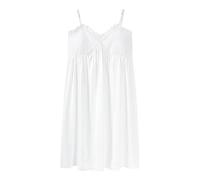 Camicia Da Notte Donna - Con Imbottitura Sul Petto, Cinturino Per Spaghetti, Scollo A V, Camicie Da Notte In Pizzo Da Donna, Abito Da Notte In Cotone Modale, Abito Da Casa Casual, Camicia Da Notte,