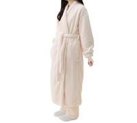 Camicia da Notte Invernale Donna-Abito da Notte per La Casa, Accappatoio Lungo in Pile Corallo Autunno Inverno da Donna