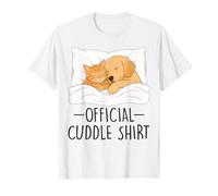 Camicia da Notte Ufficiale Cuddle Cuddle Best Friends per Cani e Gatti Maglietta