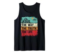 Camicia da Ragazzo con Gesù The Way Truth Life Kids Christian Worship Canotta