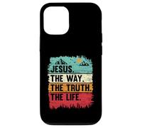 Camicia da ragazzo con Gesù The Way Truth Life Kids Christian Worship Custodia per iPhone 12/12 Pro