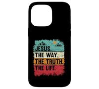 Camicia da ragazzo con Gesù The Way Truth Life Kids Christian Worship Custodia per iPhone 14 Pro Max
