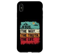Camicia da ragazzo con Gesù The Way Truth Life Kids Christian Worship Custodia per iPhone XS Max