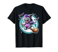 Camicia da Strega con Ippopotamo dei Cartoni Animati Maglietta