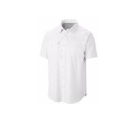 Columbia Utilizer II, Camicia a maniche corte tinta unita, Uomo, Bianco, M, Art. 1577762