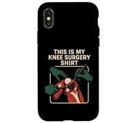 Camicia da uomo con scritta "Get Well Patient" Custodia per iPhone X/XS