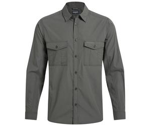 Camicia da uomo Craghoppers Kiwi II LS Shirt Taglia: XXL / Colore: grigio