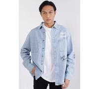Camicia da uomo Desigual in denim spesso CAM PETER taglia XXL NUOVA € 99