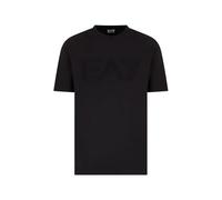 Emporio Armani EA7 T-shirt uomo Logo Cotton – nero puro – L