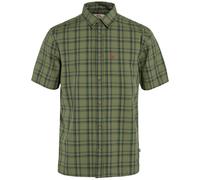 Camicia da uomo Fjällräven Övik Lite Shirt SS M Taglia: XL / Colore: verde/nero