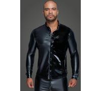 camicia da uomo in nero - Taglia M