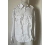 CAMICIA DA UOMO MODELLO MILITARE MANICA LUNGA BIANCA MOD. EI/CC/PP/PL