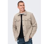 Camicia da uomo ONLY & SONS Camicia da lavoro Giacca casual Maglietta informale
