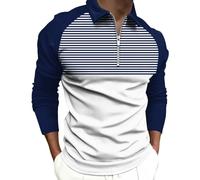 Camicia da uomo per il tempo libero con maniche corte, traspirante, stampata, per tutti i giorni e per attività all'aperto, comoda polo dal taglio casual, ideale per il tempo libero e le avventure