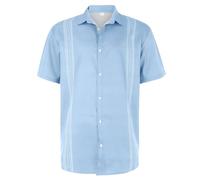 Camicia da uomo tinta unita a maniche corte - Camicia da uomo con colletto ripiegato Camicia tinta unita Top Cardigan con bottone Camicetta Oversize Confortevole Top Sport Traspirante Top Casual Chic